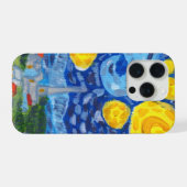 Van Gogh, The Starry Night Phone Case iPhone Hoesje (Achterkant horizontaal)