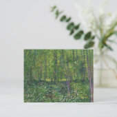 Van Gogh Trees en Ondergroei Briefkaart (Staand voorkant)