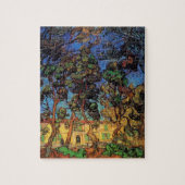 Van Gogh Trees in de tuin, Saint Paul Hospital Legpuzzel (Verticaal)