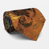 Van Gogh Trees in de tuin, Saint Paul Hospital Stropdas (Opgerold)