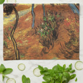 Van Gogh Trees in de tuin, Saint Paul Hospital Theedoek (Gevouwen)