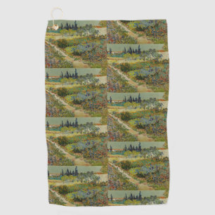 Van Gogh Tuin in Arles Bloem Impressionist Golfhanddoek