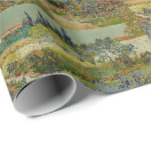 Van Gogh Tuin in Arles Bloemimpressionist Cadeaupapier (Rol Hoek)