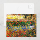 Van Gogh - Tuin in Arles Briefkaart (Voorkant / Achterkant)