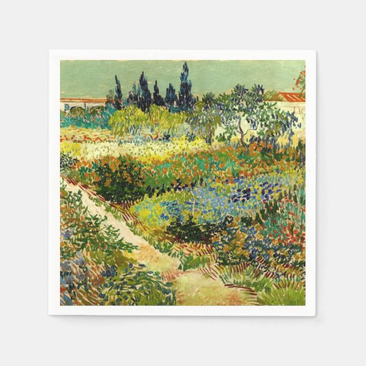 Van Gogh - Tuin in Arles Servet (Voorkant)