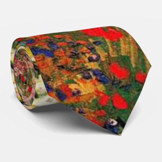 Van Gogh - Tuin in Arles Stropdas (Opgerold)