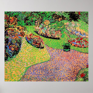 Van Gogh - Tuin in Auvers, Poster