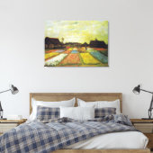 Van Gogh Tulip Fields Canvas Afdruk (Insitu (Slaapkamer))