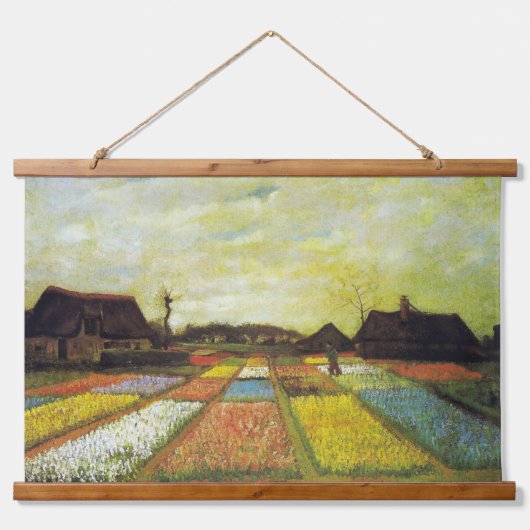  Van Gogh Tulip Fields Hangend Wandkleed (Voorkant)