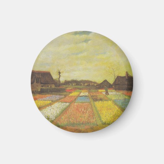 Van Gogh Tulp Velden Koelkast Magnet Gift (Voorkant)