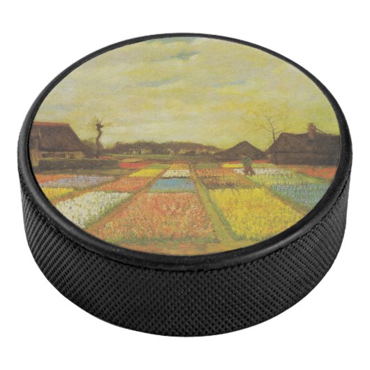 Van Gogh Tulp Velden Muis Mat Gift Hockey Puck (3/4)