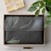 Van Gogh Tulpen, Diepe paarse fantasievolle tuin Tissuepapier (Geschenk)