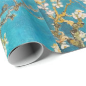 Van Gogh Turquoise Blossom Tree Cadeaupapier (Rol Hoek)