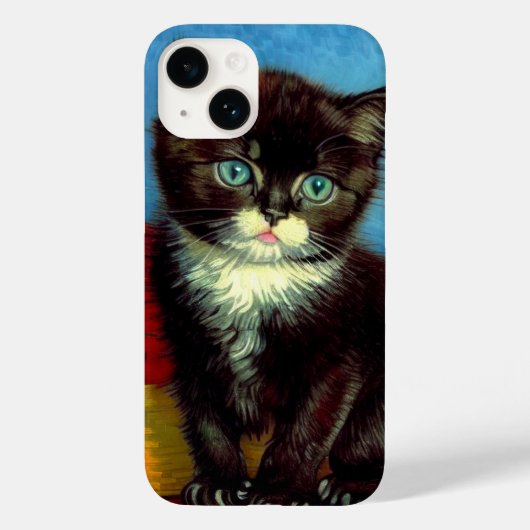 Van Gogh Tuxedo Cat Case-Mate iPhone Case (Achterkant)