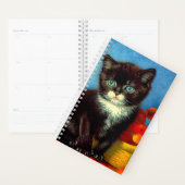 Van Gogh Tuxedo Cat Planner (Display)
