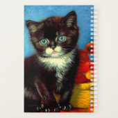 Van Gogh Tuxedo Cat Planner (Achterkant)