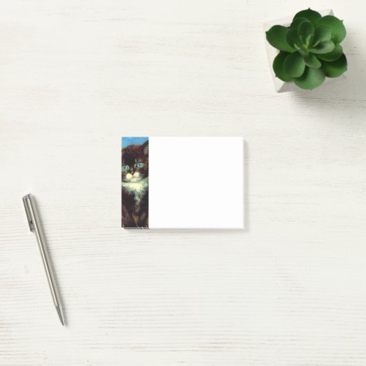 Van Gogh Tuxedo Cat Post-it® Notes (Kantoor)