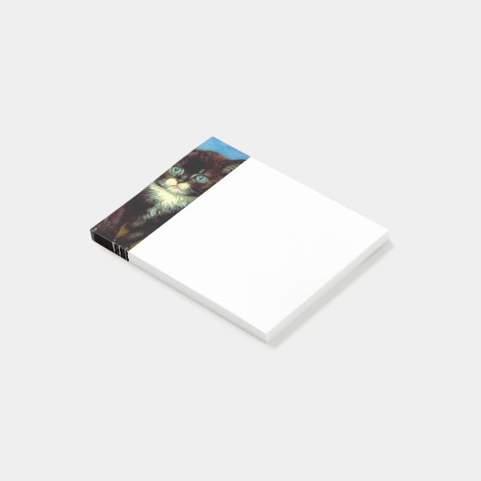 Van Gogh Tuxedo Cat Post-it® Notes (Schuin)