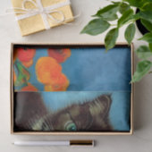 Van Gogh Tuxedo Cat Tissuepapier (Geschenk)