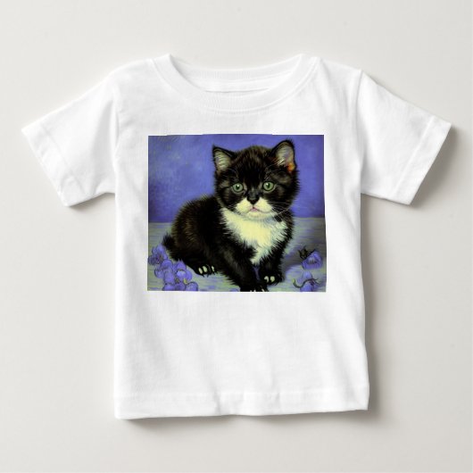 Van Gogh Tuxedo Kitten (Voorkant)