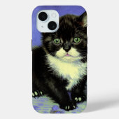 Van Gogh Tuxedo Kitten Case-Mate iPhone Case (Achterkant)