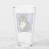 Van Gogh Tuxedo Kitten Glas (Achterkant)