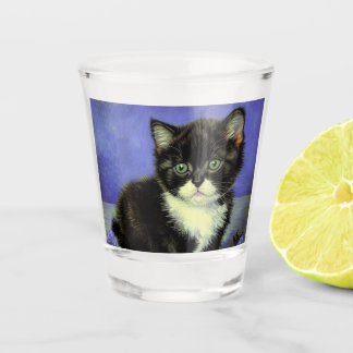Van Gogh Tuxedo Kitten Shot Glas