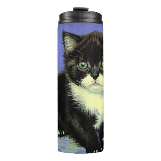 Van Gogh Tuxedo Kitten Thermosbeker (Voorkant)