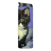 Van Gogh Tuxedo Kitten Thermosbeker (Geroteerd rechts)