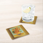 Van Gogh - Twaalf zonnebloemen Kartonnen Onderzetters (Insitu)
