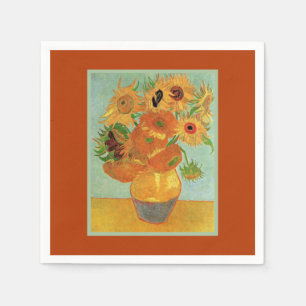 Van Gogh - Twaalf zonnebloemen Napkins Servet