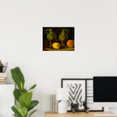 Van Gogh Twee Kannen en Pompoenen Poster (Thuiskantoor)