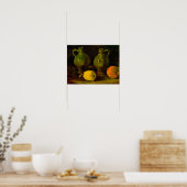 Van Gogh Twee Kannen en Pompoenen Poster (Keuken)