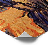 Van Gogh, Twee Kinderen, Oude Impressionisme Kunst Poster (Hoek)