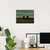 Van Gogh - Twee vrouwen op de hei Poster (Thuiskantoor)