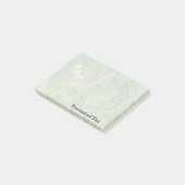Van Gogh | Twee witte vlinders Post-it® Notes (Schuin)