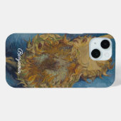 Van Gogh Twee Zonnebloemen Origineel Kunst Meester Case-Mate iPhone Case (Achterkant (horizontaal))