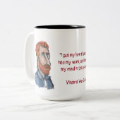 Van Gogh Tweekleurige Koffiemok (Voorkant links)