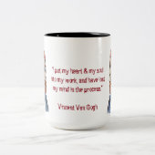 Van Gogh Tweekleurige Koffiemok (Center)