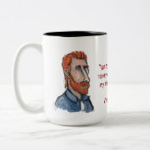 Van Gogh Tweekleurige Koffiemok (Links)