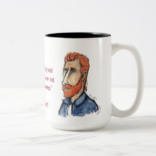 Van Gogh Tweekleurige Koffiemok