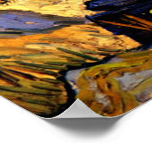 Van Gogh - Two Poplars on a Hill - 1889 Poster (Hoek)