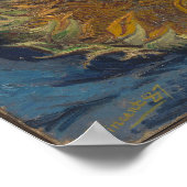 Van Gogh Two Sunflowers Original Art Masterpiece Poster (Hoek)