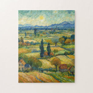 Van Gogh Type Schilderij Op Deze Puzzel