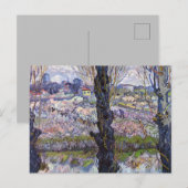 Van Gogh Uitzicht Arles Bloeiende tuin Briefkaart (Voorkant / Achterkant)