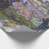 Van Gogh Uitzicht Arles Bloeiende tuin Cadeaupapier (Hoek)