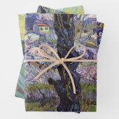 Van Gogh Uitzicht Arles Bloeiende tuin Inpakpapier Vel (In situ)