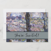 Van Gogh Uitzicht Arles Bloeiende tuin Kaart (Voorkant)