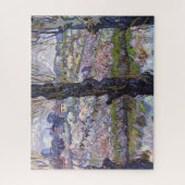 Van Gogh Uitzicht Arles Bloeiende tuin Legpuzzel (Verticaal)