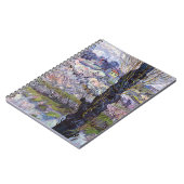 Van Gogh Uitzicht Arles Bloeiende tuin Notitieboek (Linkerzijde)